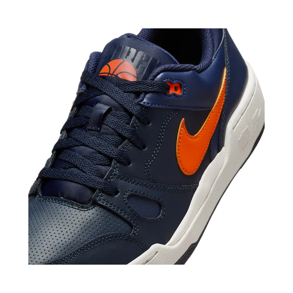 Nike Full Force Low “Dark Obsidian Obsidian Phantom Safety Orange” (FB1362-400)