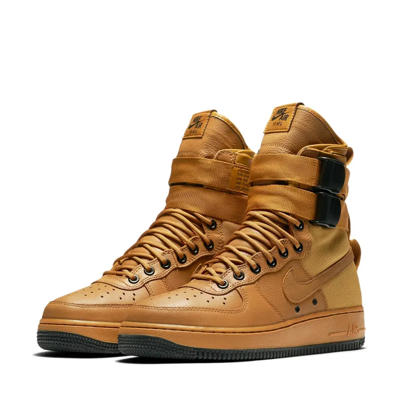 Nike SF Air Force 1 Desert Ochre (W) Desert Orche/Black (857872-700)