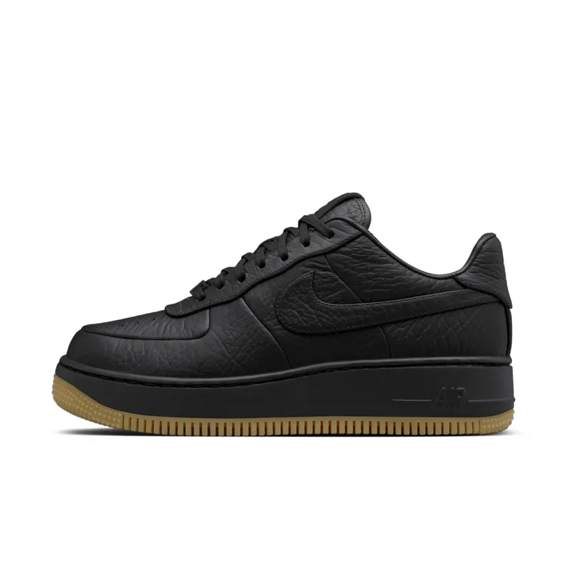 Nike Air Force 1 Low Upstep Pinnacle black Gum Light Brown Black/Gum/Light Brown (856477-003)