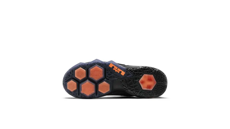 Nike Air Max 95 LeBron 12 Low Wolf Grey/White-Team Orange-Black (812560-081)