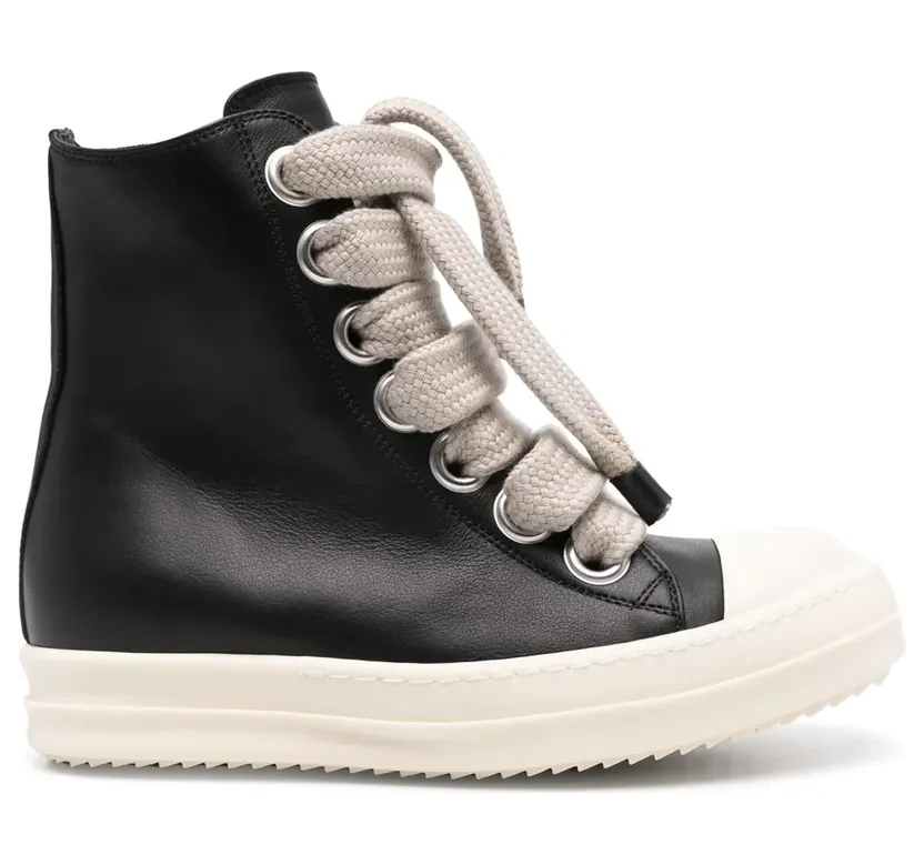 Rick Owens Jumbo met kant “Black” (RP02D3878LCOW2)