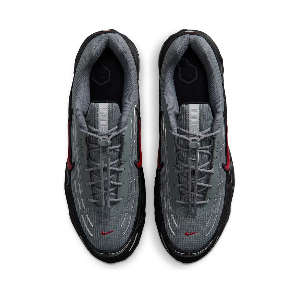 Nike Air Max TL 2.5 “Smoke Grey / Black / Dark Smoke Grey / Tough Red” (IO3037-003)
