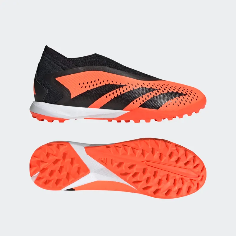 adidas Predator Accuracy.3 Laceless Turf Team Solar Orange Core Black (GW4643)