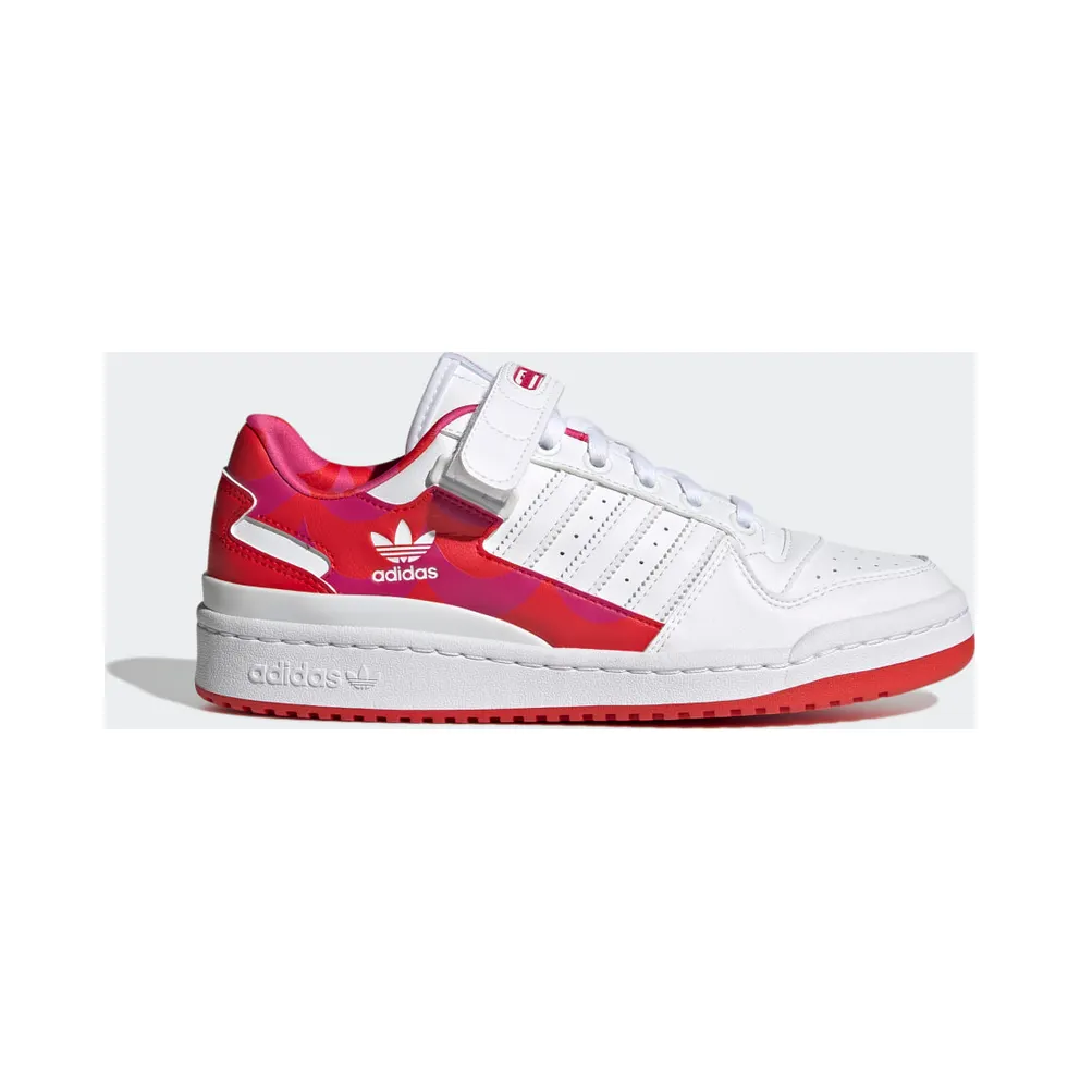 adidas Marimekko Forum Low Schuh Team Real Magenta / Vivid Red / Cloud White (H00645)
