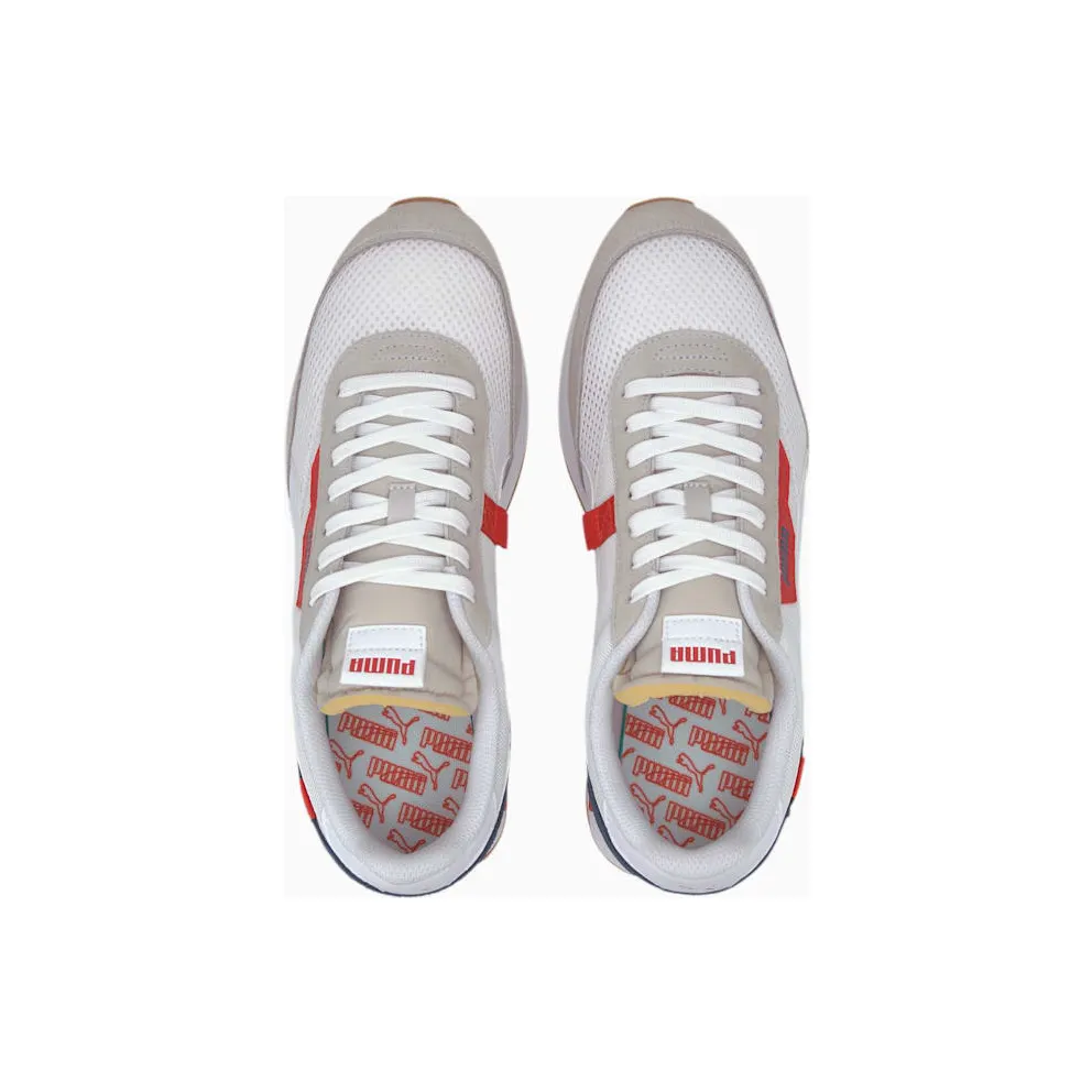 Puma Future Rider Stream On Gray Violet / Puma White / Dark Denim (371530-02)
