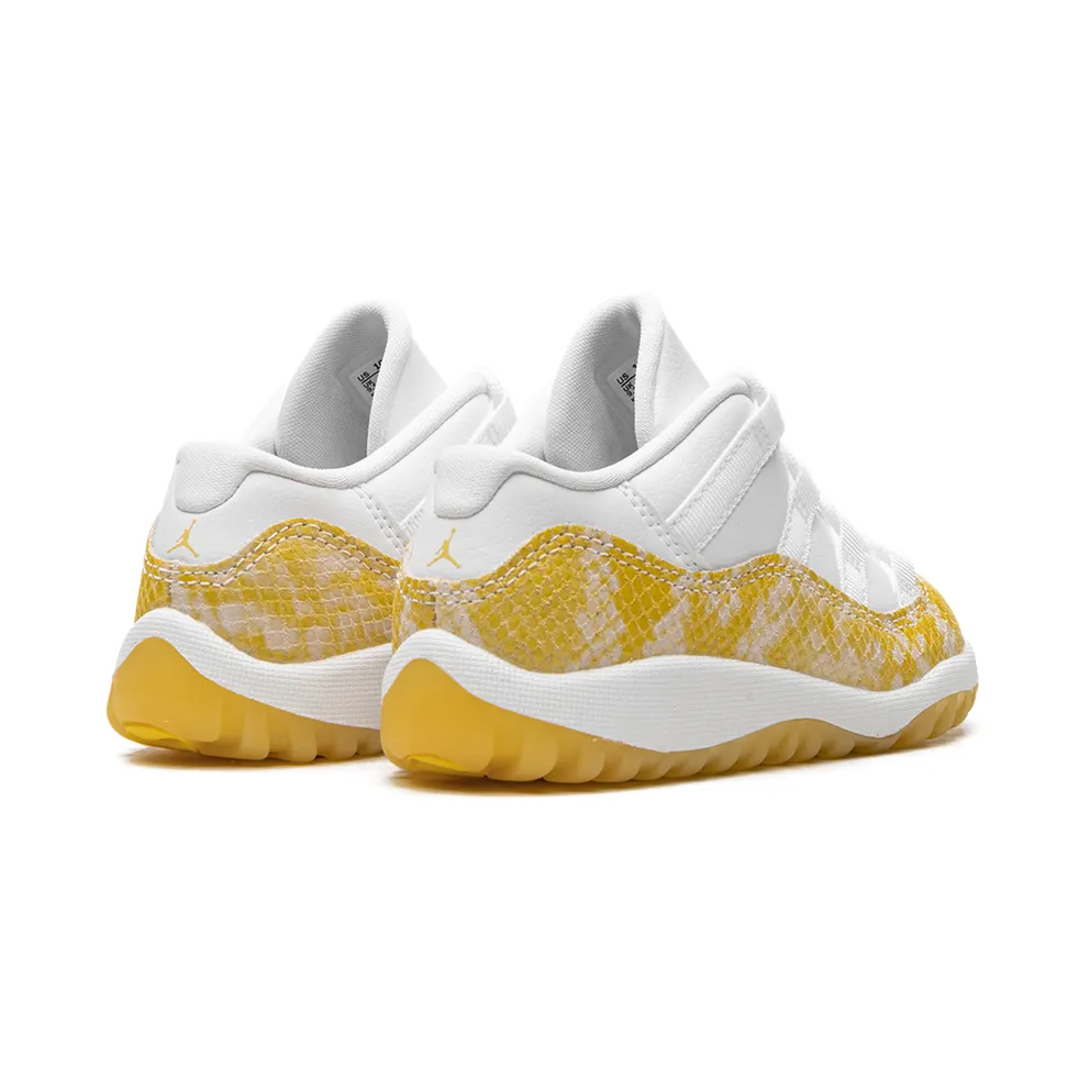 Air Jordan 11 Low TD “Yellow Snakeskin” (645107-107)