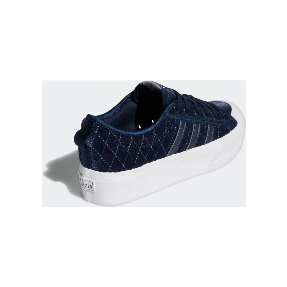 adidas NIZZA PLATFORM W Navy Blue / White / Cloud White (H02685)