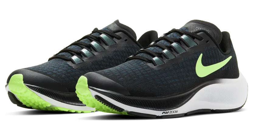 Nike Air Zoom Pegasus 37’Valerian Blue’ GS Black/Valerian Blue/Spruce Aura/Ghost Green (CJ2099-001)