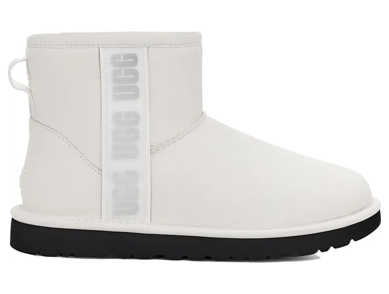 UGG Classic Mini Side Logo Boot Ultra Matte White (1133490-UMWH)
