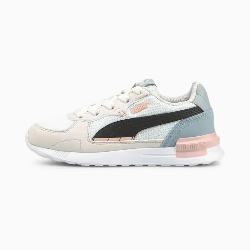 PUMA Graviton AC Kids’ White/Black/Nimbus Cloud (381988-05)