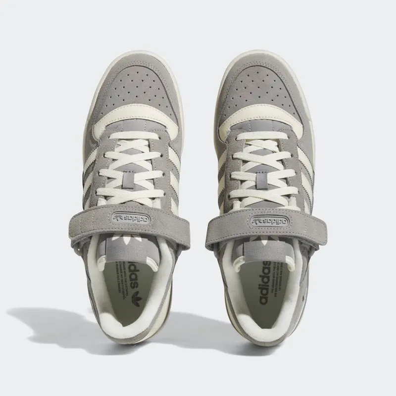Adidas Forum Low Charcoal Solid Grey / Cream White / Gum (FZ6253)