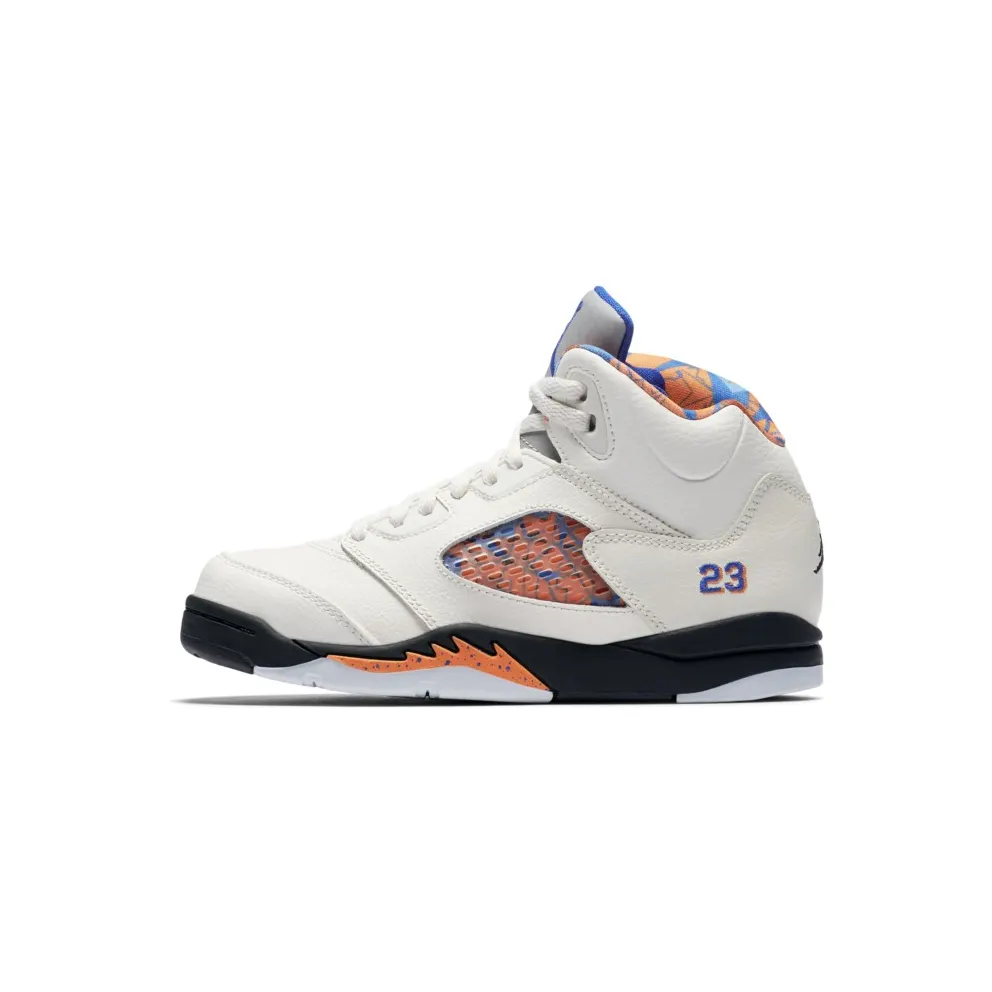 Jordan 5 Retro International Flight (PS) Sail/Racer Blue-Cone-Black (440889-148)