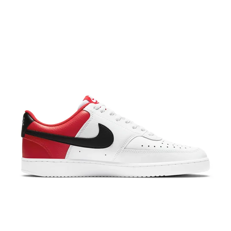 Nike Court Vision Low White Black University Red (DH0851-100)