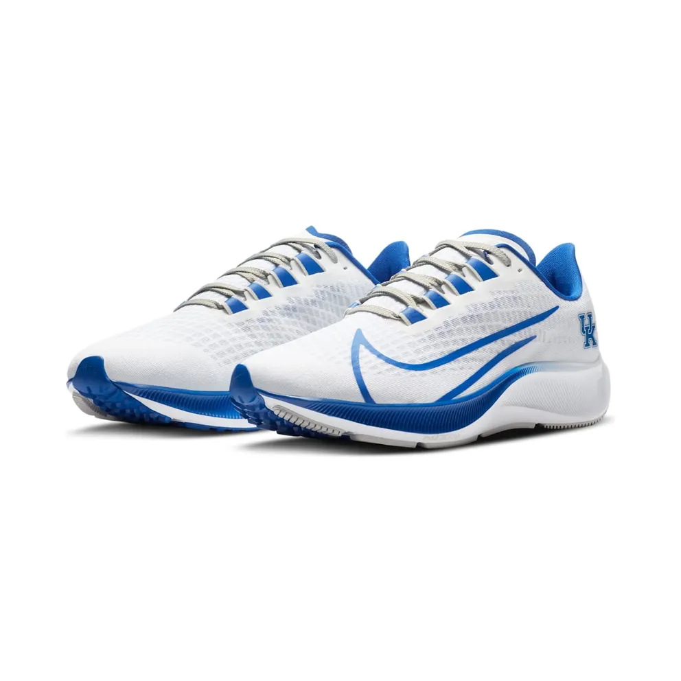 Nike Air Zoom Pegasus 37 Kentucky White/Pure Platinum-Night Silver-Game Royal (CZ5382-100)