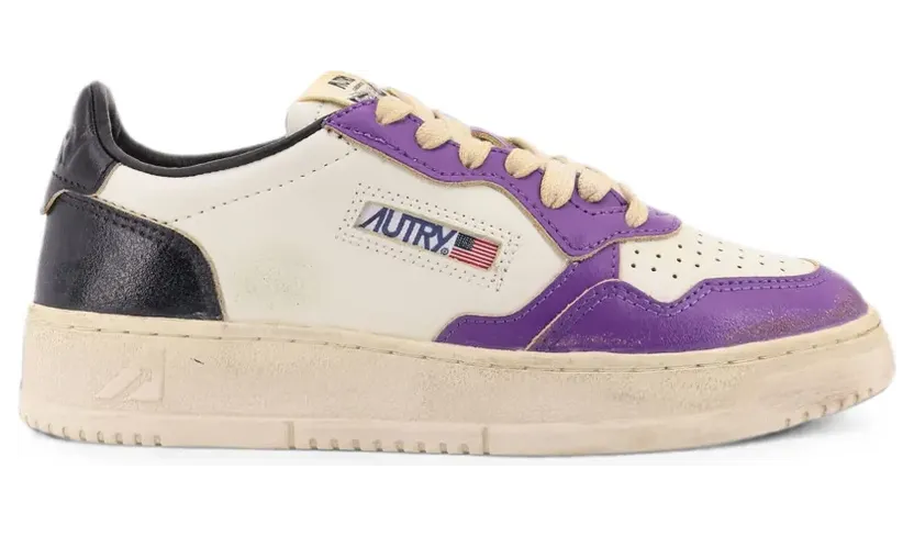 Autry Super Vintage leren low-top “White” (AVLWSV53)