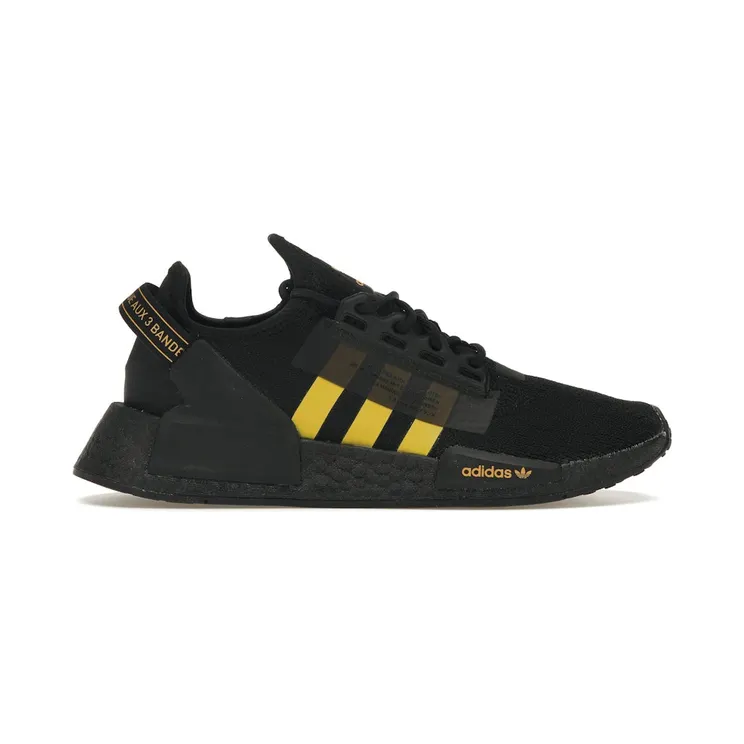 adidas NMD R1 V2 Core Black Solar Gold (GX3849)
