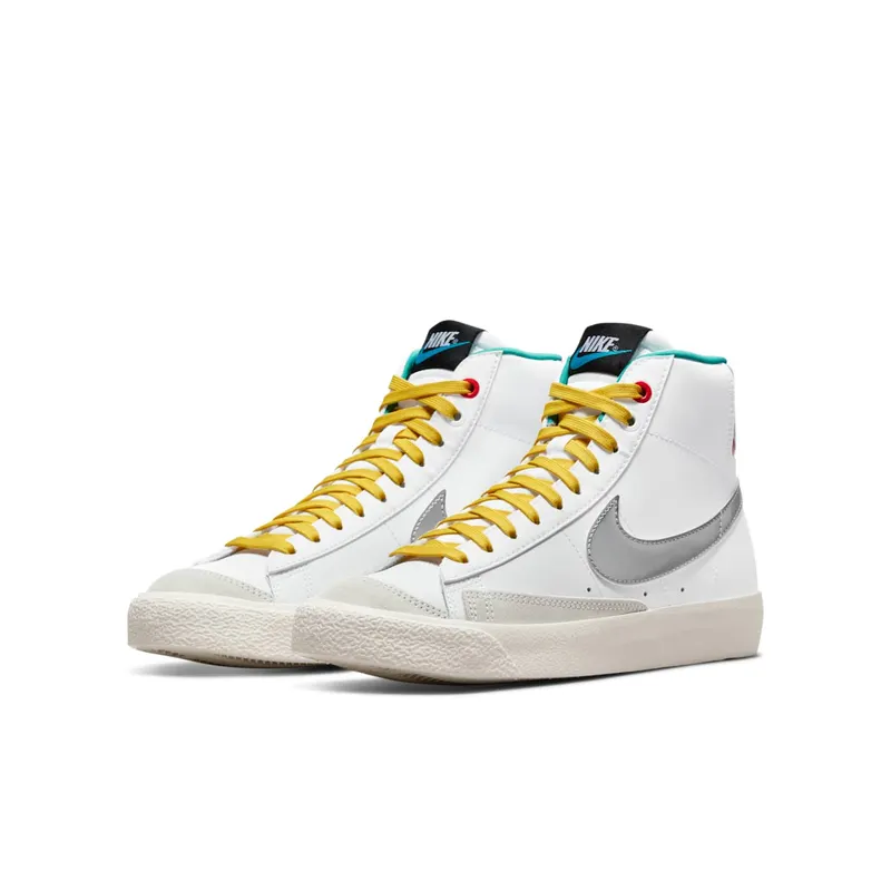 Nike Blazer Mid ’77 GS “White Vivid Sulfur” (DQ7773-100)