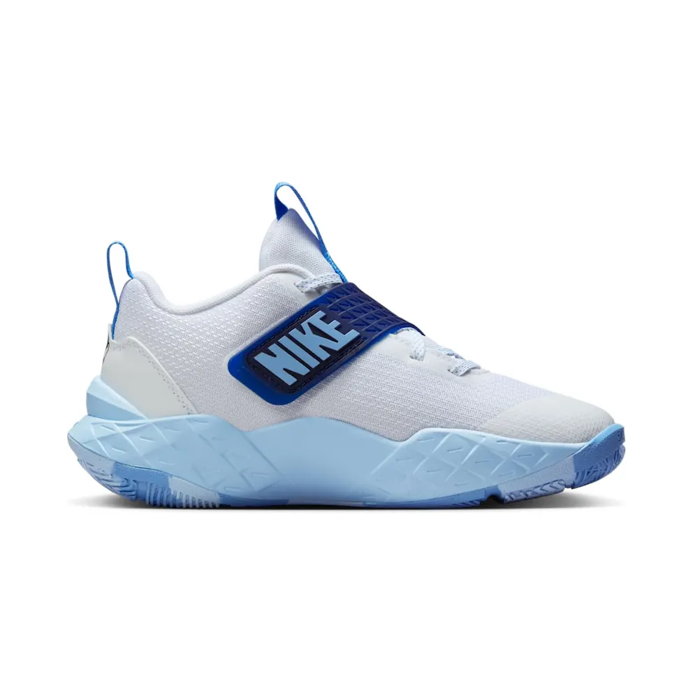 Nike Team Hustle D 12 White Psychic Blue Midnight Navy University Blue (HF6279-100)
