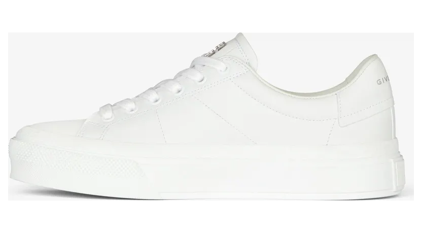 Givenchy Sneakers City sport in leather with tag effect 4G print (BE0027E1JU-148) (3)
