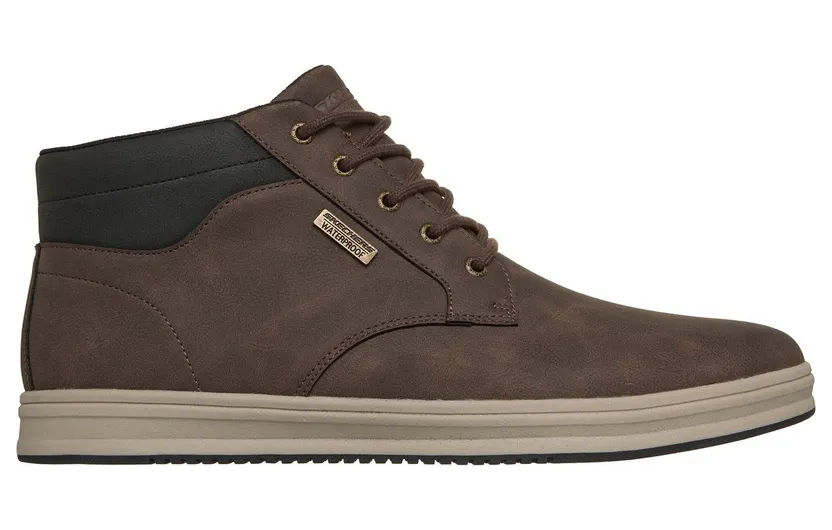 Skechers Waterproof: Palmiro – Wallace Sneaker CM Bruin