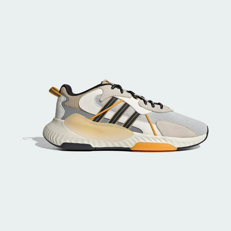 Adidas Hi-Tail Shoes Off White / Core Black / Crew Yellow (H05767)