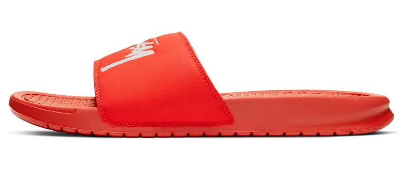 Nike Benassi Stussy Habanero Red (2020) (CW2787-600)