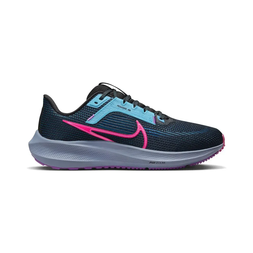 Nike Pegasus 40 SE Black Baltic Blue Hyper Pink (FJ2974-001)