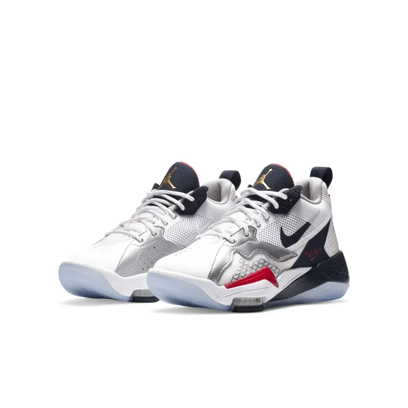 Jordan Zoom’ 92 Older Kids’ White (CN9138-101)