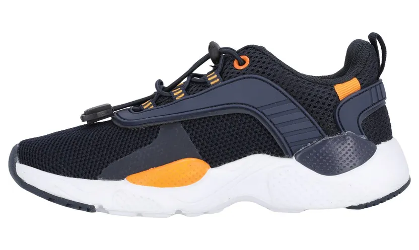 Zigzag sneaker Donkerblauw-oranje (Z212279-2048)