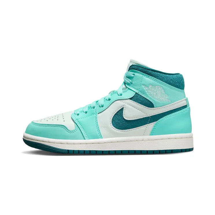 AIR Jordan 1 MID SE “Bleached Turquoise / Barely Green / Sail / Sky J Teal” (DZ3745-300)
