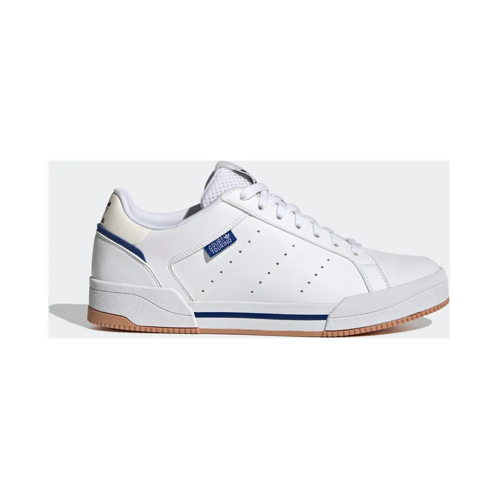 Adidas Court Tourino Cloud White / Cloud White / Collegiate Royal (GX4379)