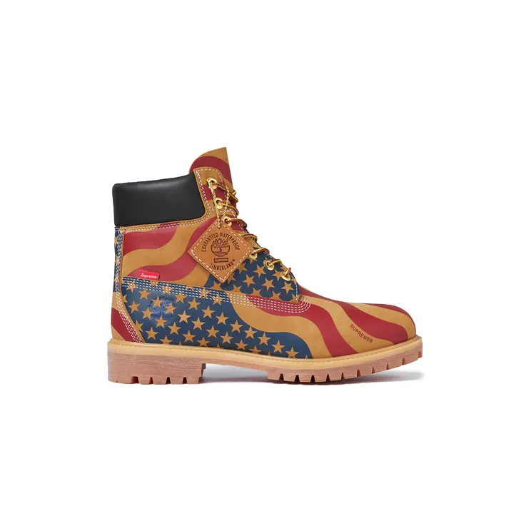 Timberland 6″ Boot Supreme Stars & Stripes Wheat