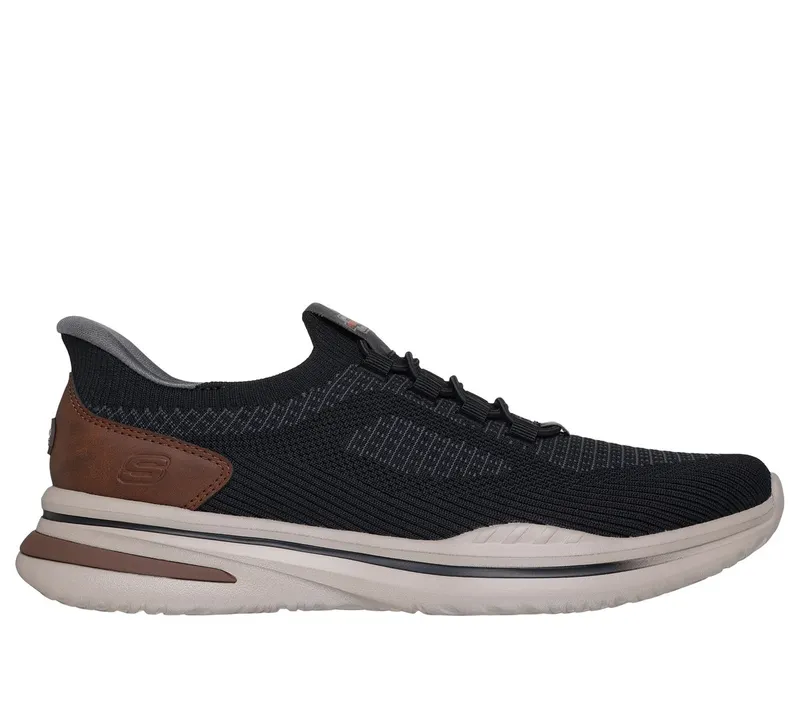 Skechers Slip-ins Relaxed Fit: Norlan – Alonso Sneaker Black