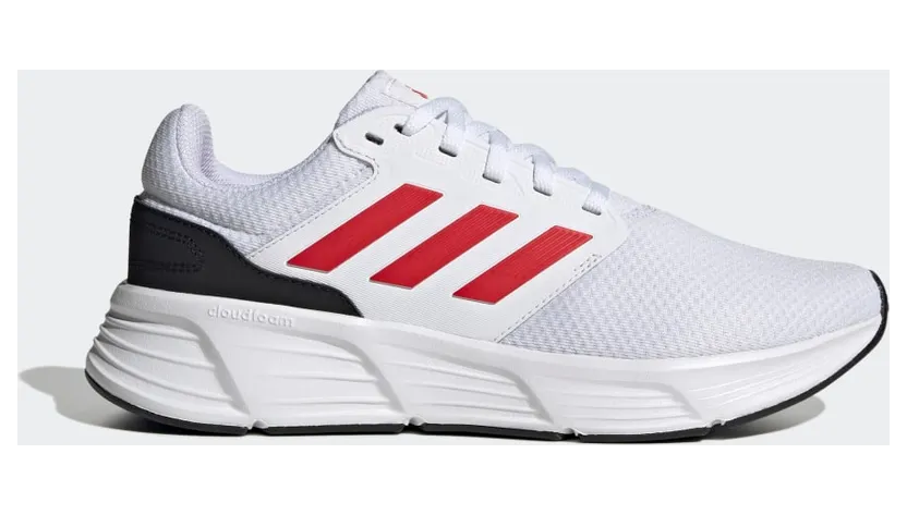 adidas Galaxy 6 Cloud White / Better Scarlet / Core Black (HP2428)