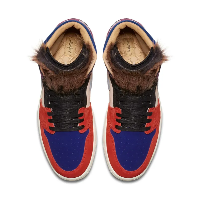 Jordan 1 Retro High Aleali May Court Lux (W) Bordeaux/Light Armory Blue-Sunset Tint (BV2613-600)