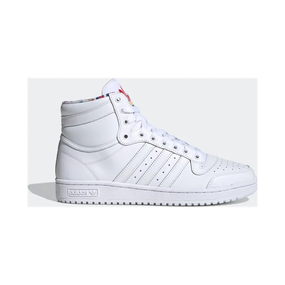 adidas Top Ten Schuh Cloud White / Cloud White / Scarlet (FY2853)