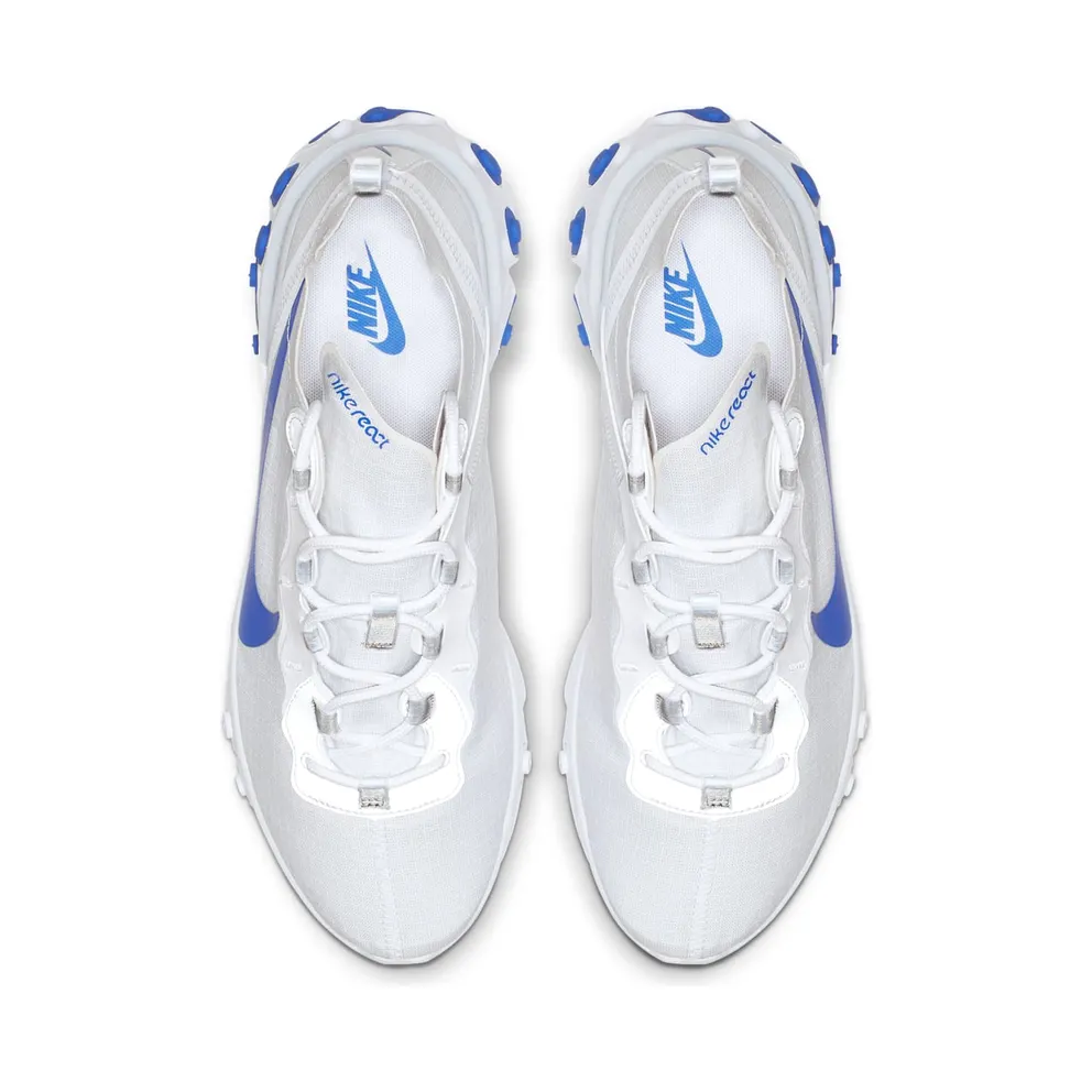 Nike React Element 55 White Game Royal (BQ6167-100)