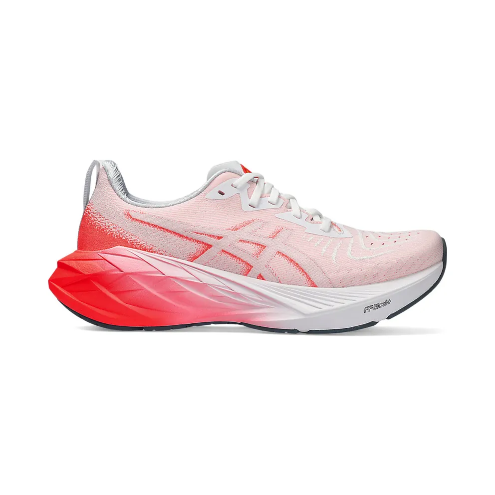 Asics Novablast 4 White/Sunrise Red (1012B650.100)