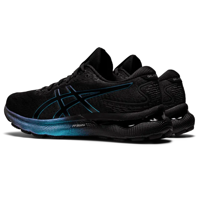 Asics GEL-NIMBUS 24 PLATINUM Black/Black (1011B479.001)