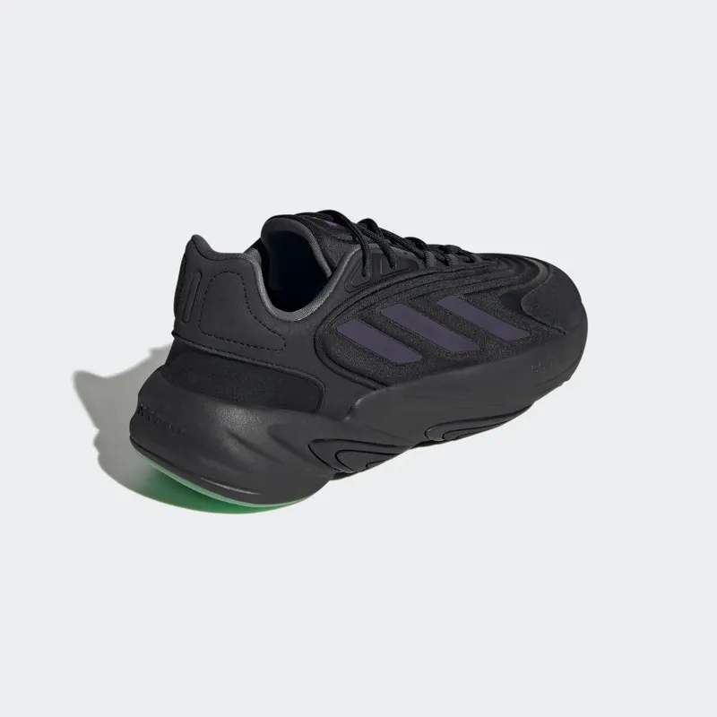 Adidas Ozelia Core Black / Collegiate Purple / Screaming Green (HR1171)