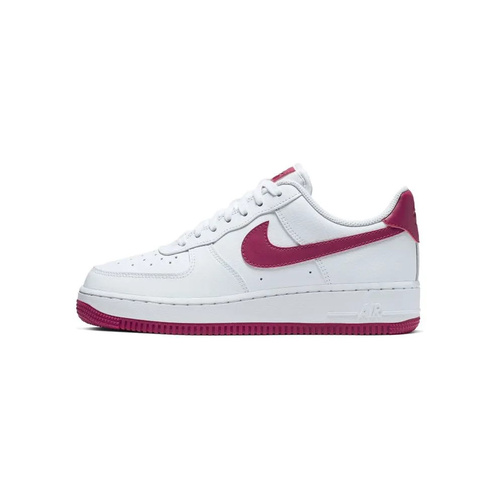 Nike Air Force 1 Low White Wild Cherry (W) White/Wild Cherry-White-Noble Red (AH0287-107)