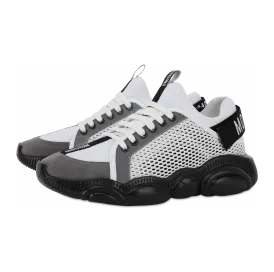 Moschino Sneakers Teddy Shoes Mit Logo Jacquard (POLMB15233G07GU210A)