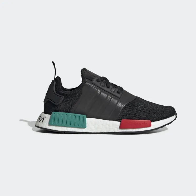 Adidas NMD_R1 ‘Japan Heel – Glory Green’ Core Black/Glory Green/Lush Red (EF4260)
