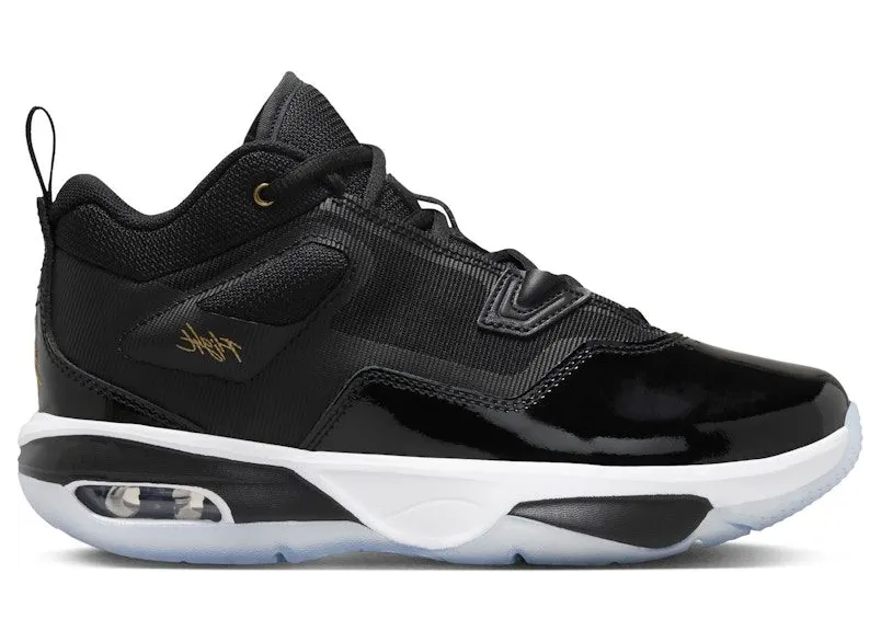 Jordan Stay Loyal 3 Black White Football Grey Metallic Gold (FB9922-002)