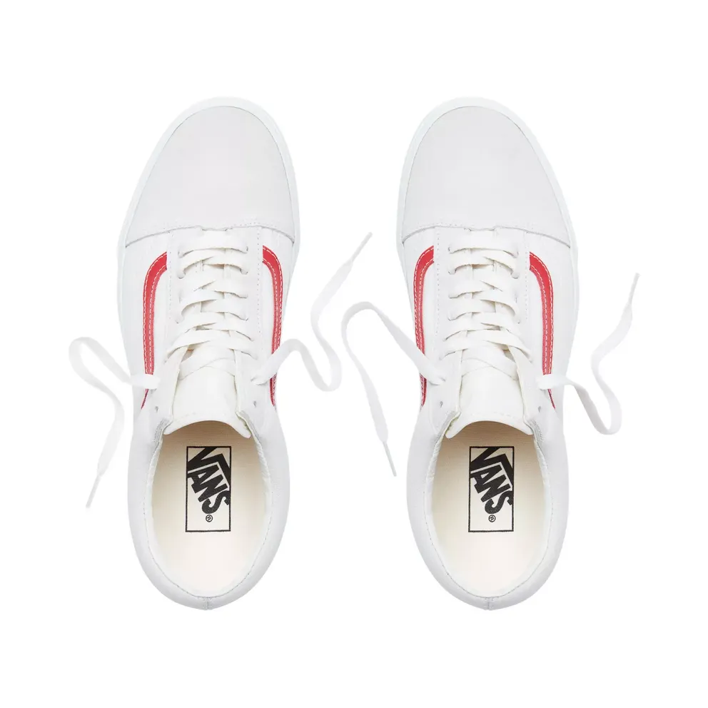 Vans Old Skool Cream Red Vintage White/Rococo Red (VN0A38G1R1T)