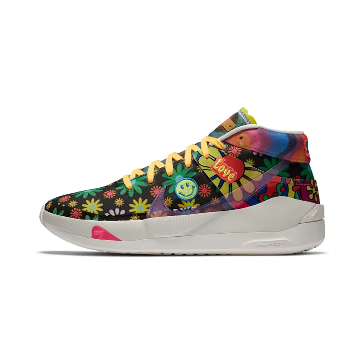 Nike KD 13 ‘Easy Money Sniper’ “Sail / Lemon Venom / Game Royal / Hyper Pink” (DA1340-100)