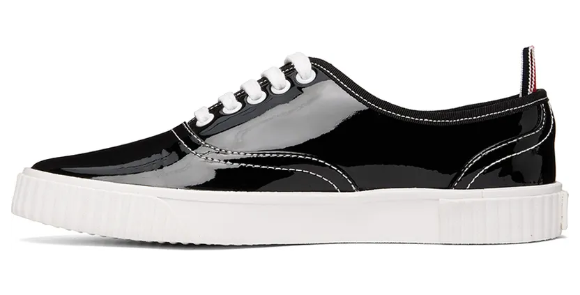 Thom Browne Black Heritage Sneakers (FFD063A-00216) (3)