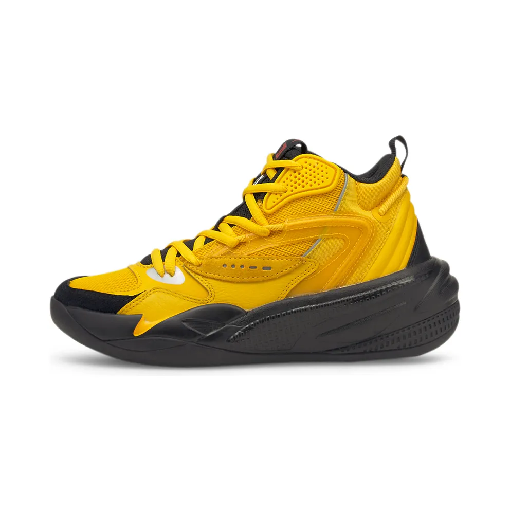 Puma Dreamer 2 Mid Basketball Shoes Black/Yellow (19485102)