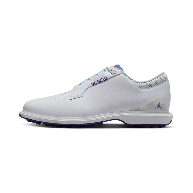 Jordan ADG 5 “White / Emerald Rise / Grape Ice” (FQ6642-100)