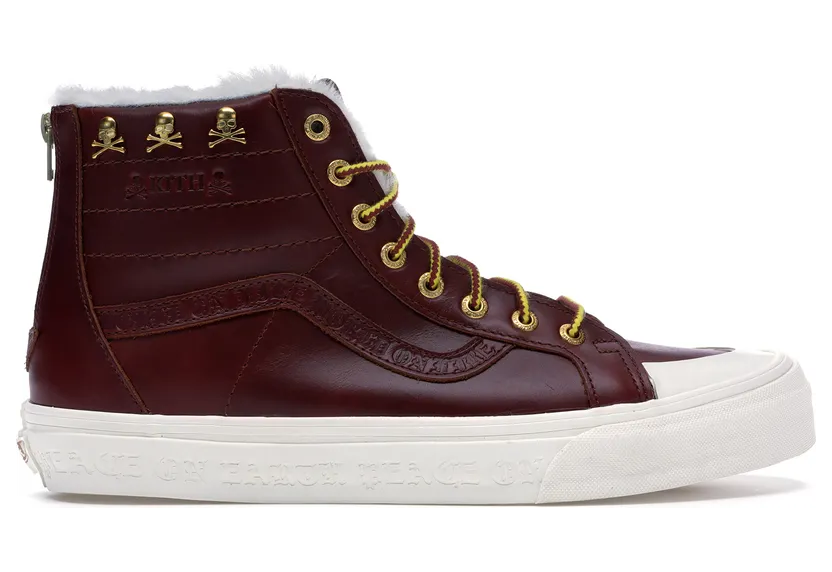 Vans Sk8-Hi Zip Kith x mastermind Japan Brown (VN0A46ZFS5J)